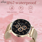 2022 New Smart Watch Women AMOLED Screen Smartwatch Bluetooth Call
