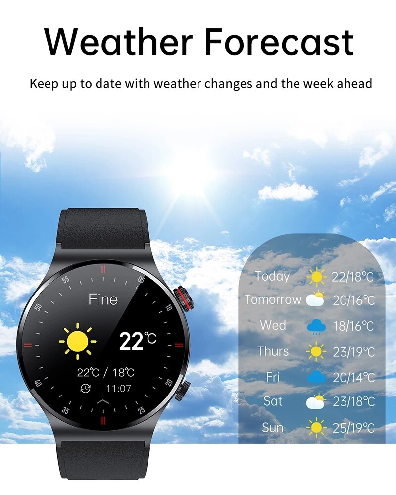New Bluetooth Call Smart watch Men Full touch