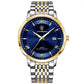 Fashion  Mens Watches Top Brand Luxury Leather Quartz