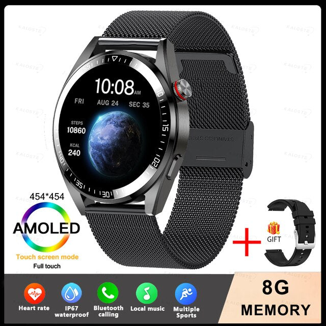 New 8G Memory Smart Watch AMOLED 454*454 HD