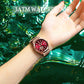 Women watches fashion rose gold stainless stain steel ladies watch