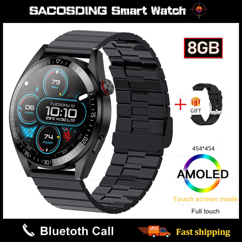 Smart Watch Men Always Display The Time Bluetooth Call