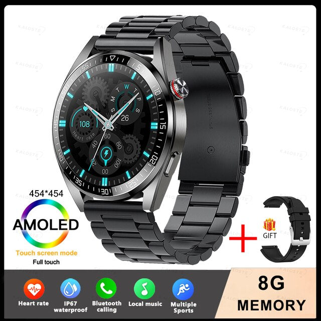 New 8G Memory Smart Watch AMOLED 454*454 HD