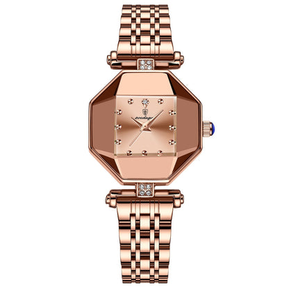 Women Watch Fashion Luxury Stainless Stain Waterproof
