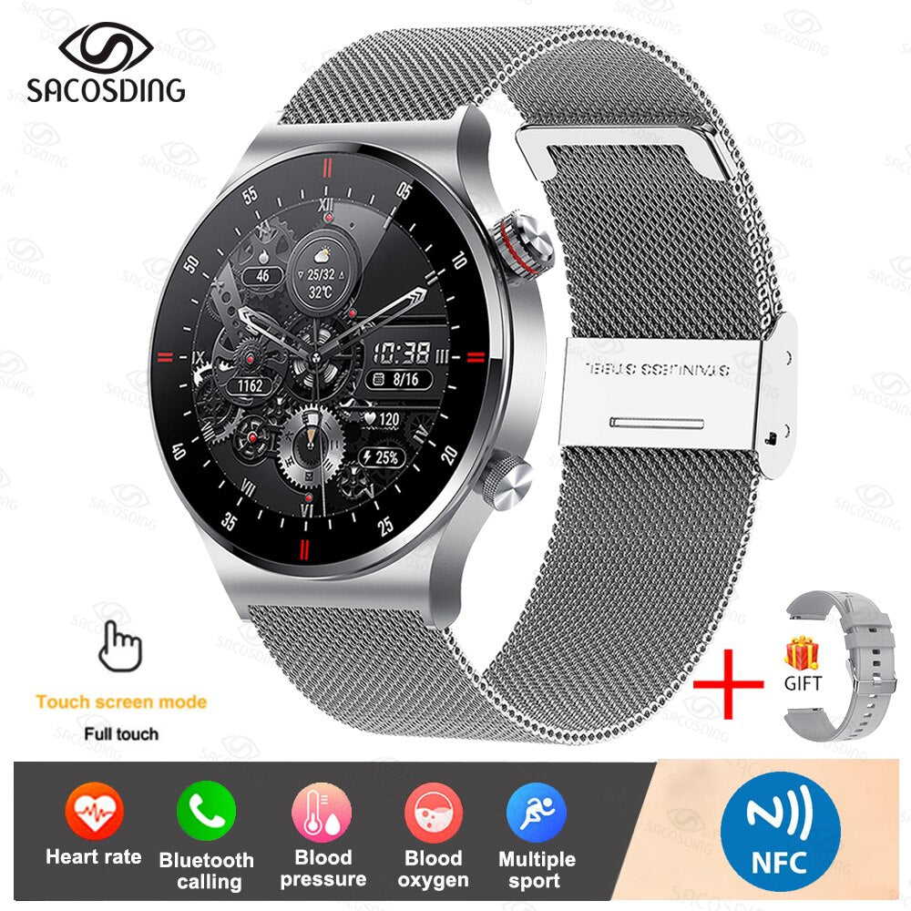 New Bluetooth Call Smart Watch Men Full