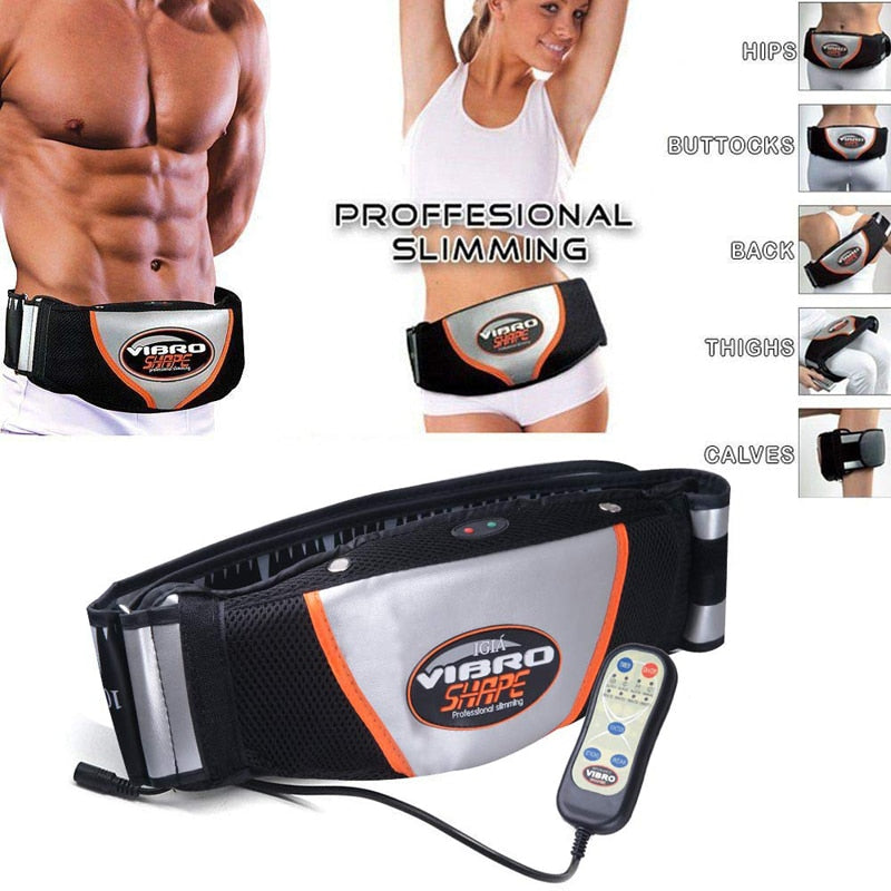 Massager vibrating Waist Massager Slimming Belt Burning Fat Weight Losing Machine - TEXVIN
