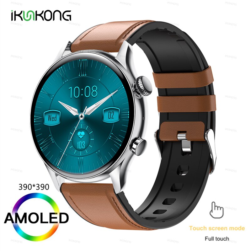 2022 New smart watch mens 1.36 inch Screen Support