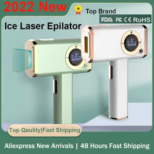 999999 Flashes Laser Epilator Hair Removal Depilador. - TEXVIN