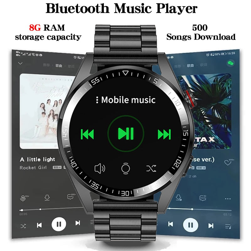 New 8G Memory Smart Watch AMOLED 454*454 HD