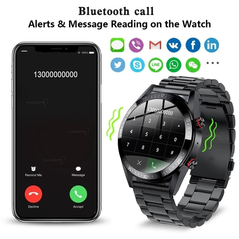 New Smart Watch Men 454*454 AMOLED Always