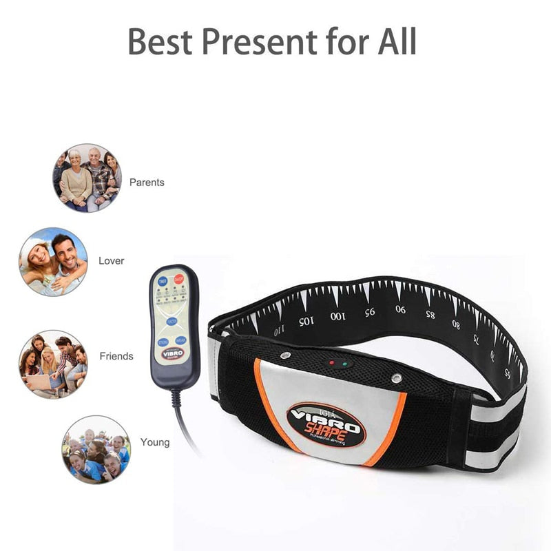 Massager vibrating Waist Massager Slimming Belt Burning Fat Weight Losing Machine - TEXVIN