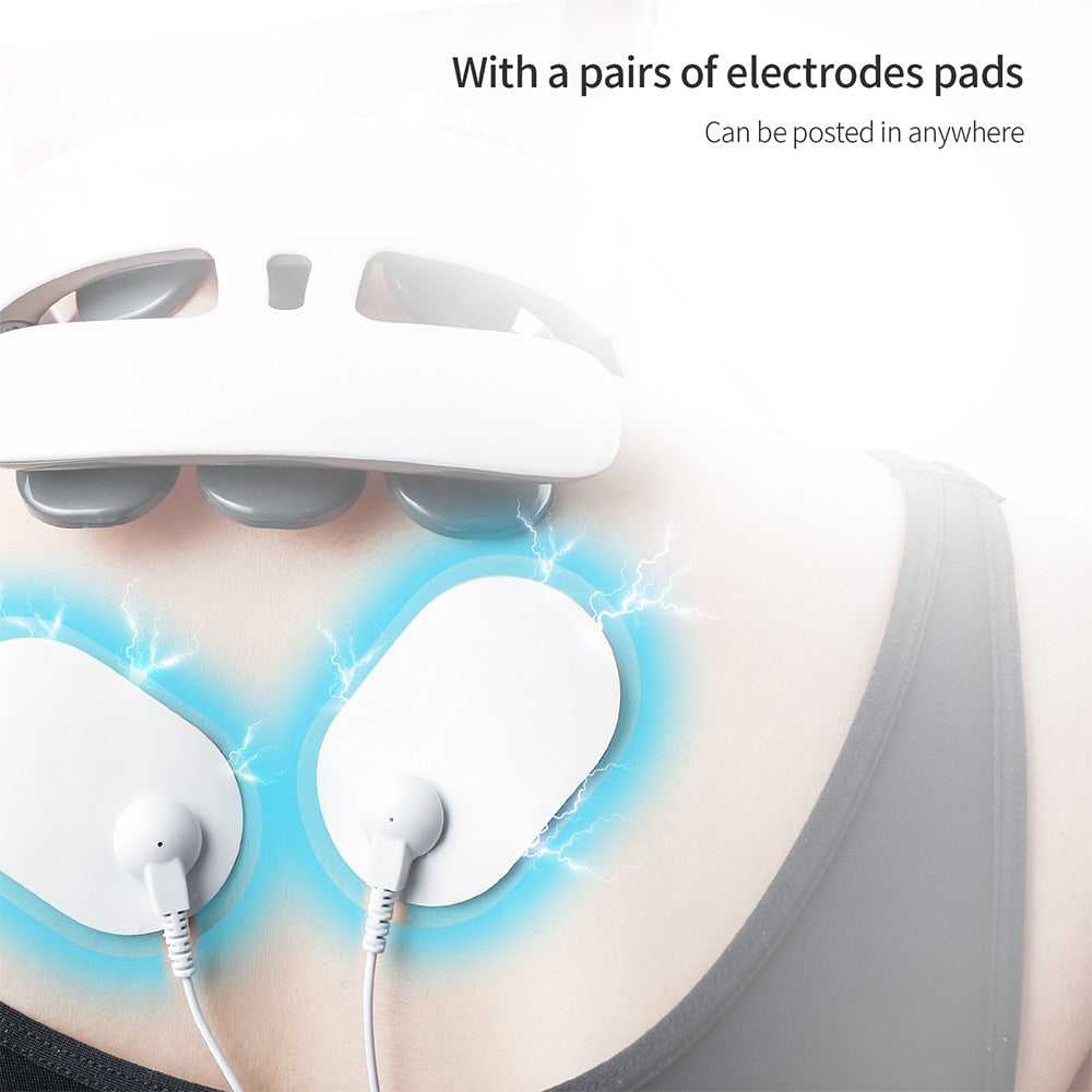 Smart Neck Massager Compress Neck Back Cervical Spine Pain Relief