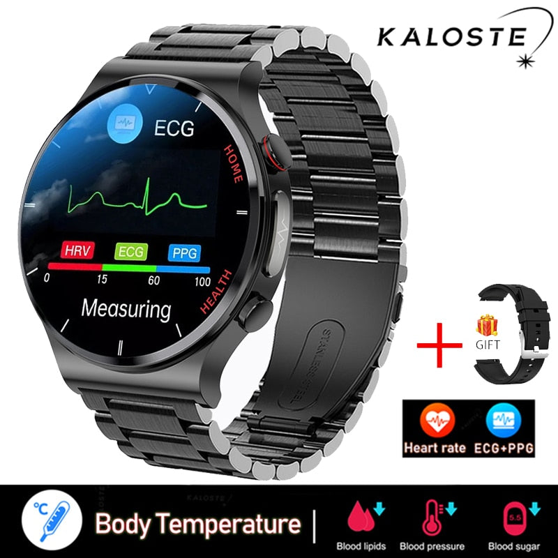 2022 New smart watch men laser health rate blood