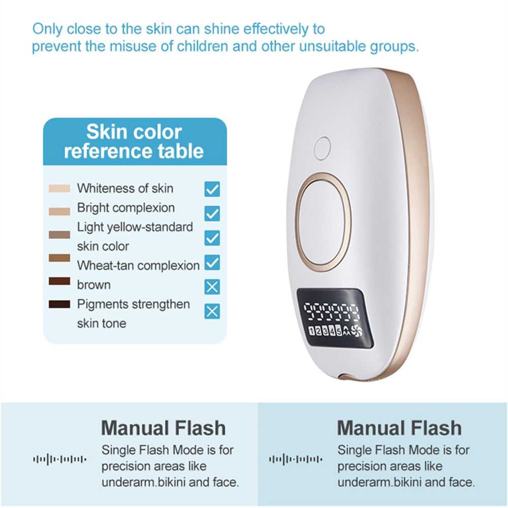 990000 Flashes Laser Hair Removal Epilator For Women Household