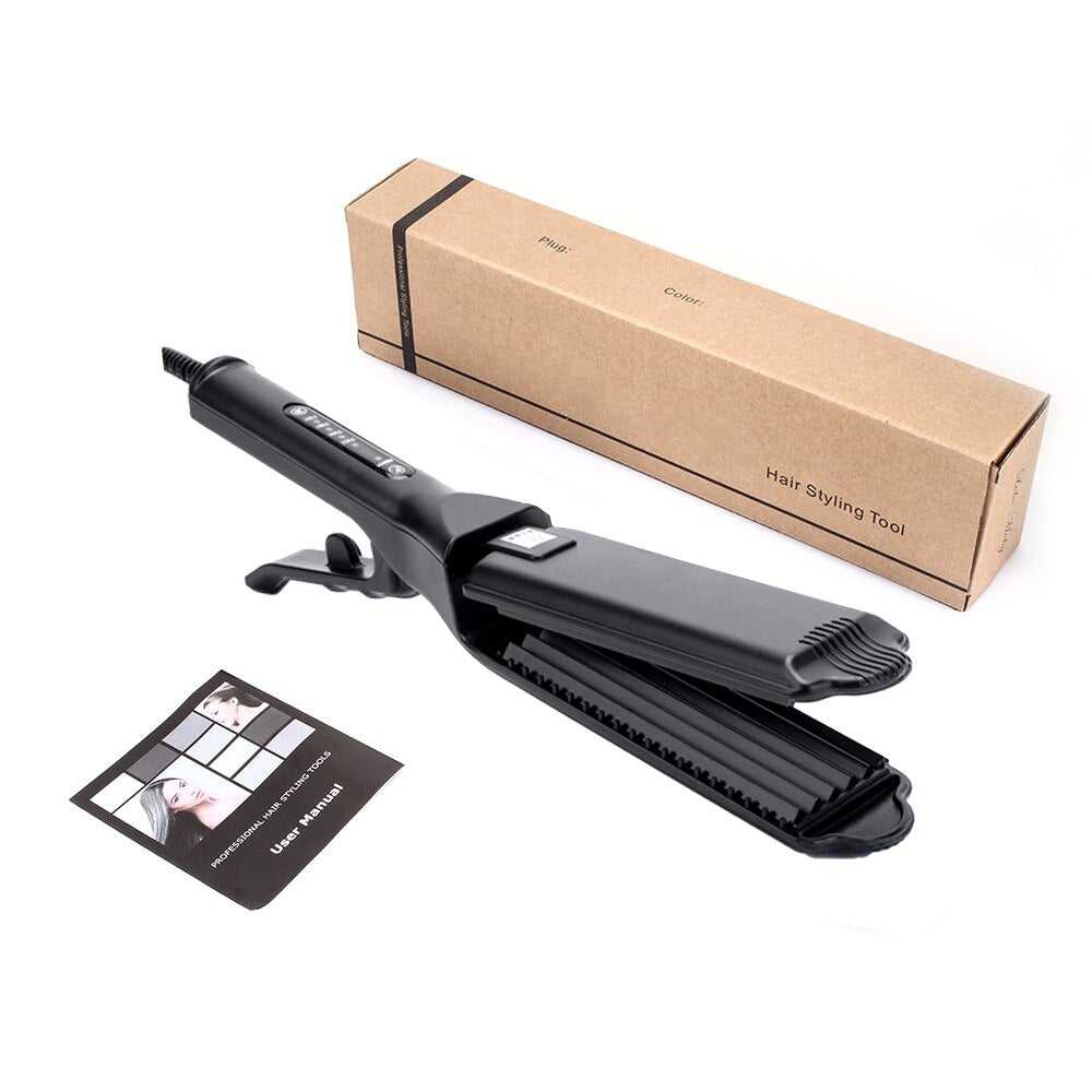 Four-Gear Adjustable Temperature Ceramic Steam Hair Curler
