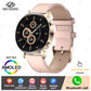 2022 New Smart Watch Women AMOLED Screen Smartwatch Bluetooth Call