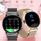 2022 New Smart Watch Women AMOLED Screen Smartwatch Bluetooth Call