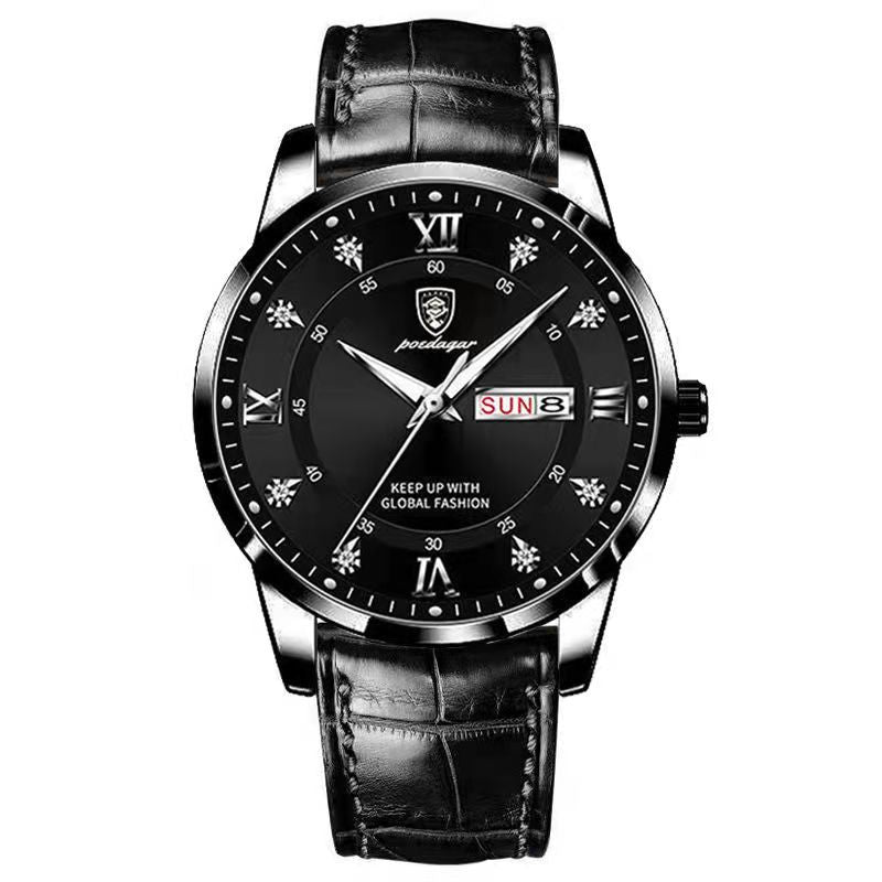 Men fashion ultra thin watches top quality luxury
