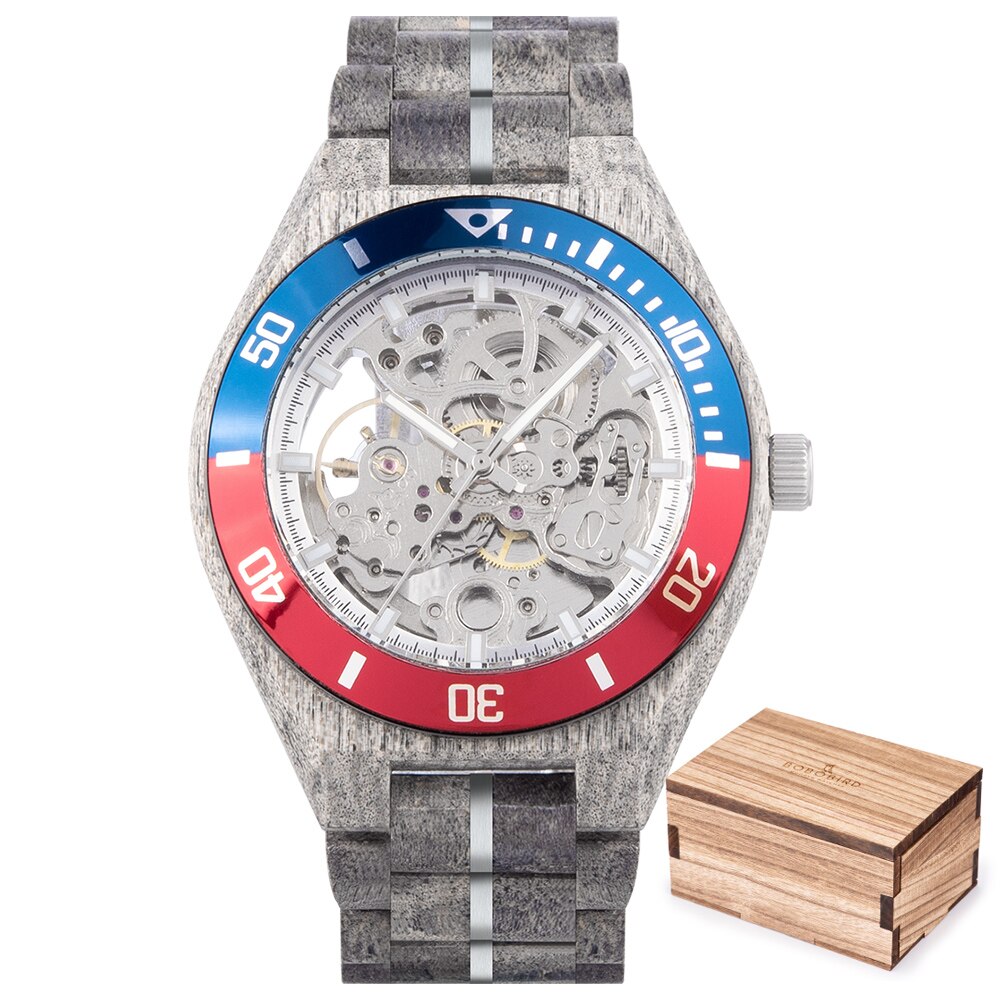 Wood Watch Men Luxury Brand Automatic