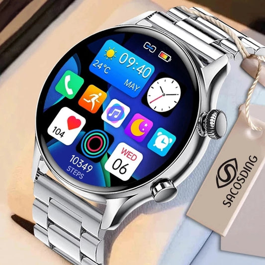 2022 New smart watch mens 1.36 inch Screen Support