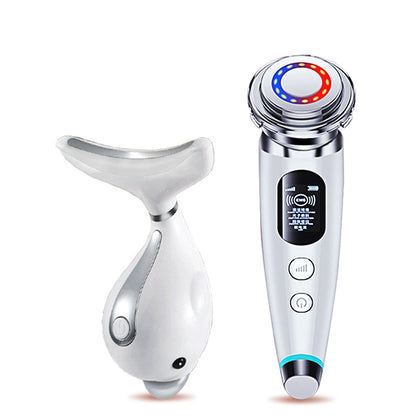 Skin care LED photon anti-wrinkle therapy Vibration Massage Neck Massager