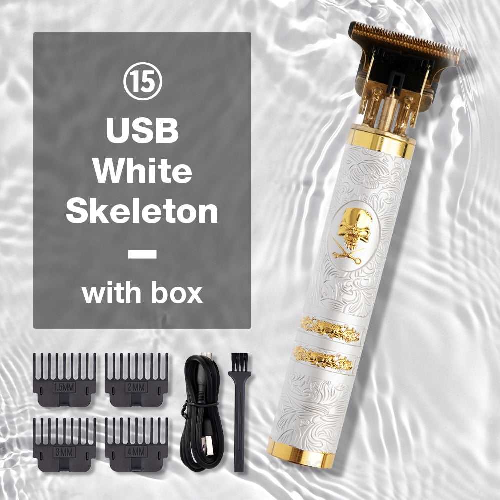 Hair Cutting Machine T9 Vintage Hair Trimmer for Men Barber Clippers