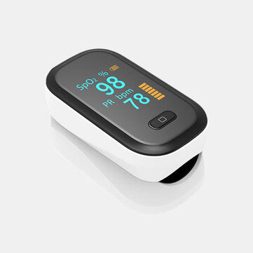 Finger oximeter- [oximeter] Dual OLED display technology.