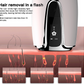 Home laser hair removal instrument electric hair removal device