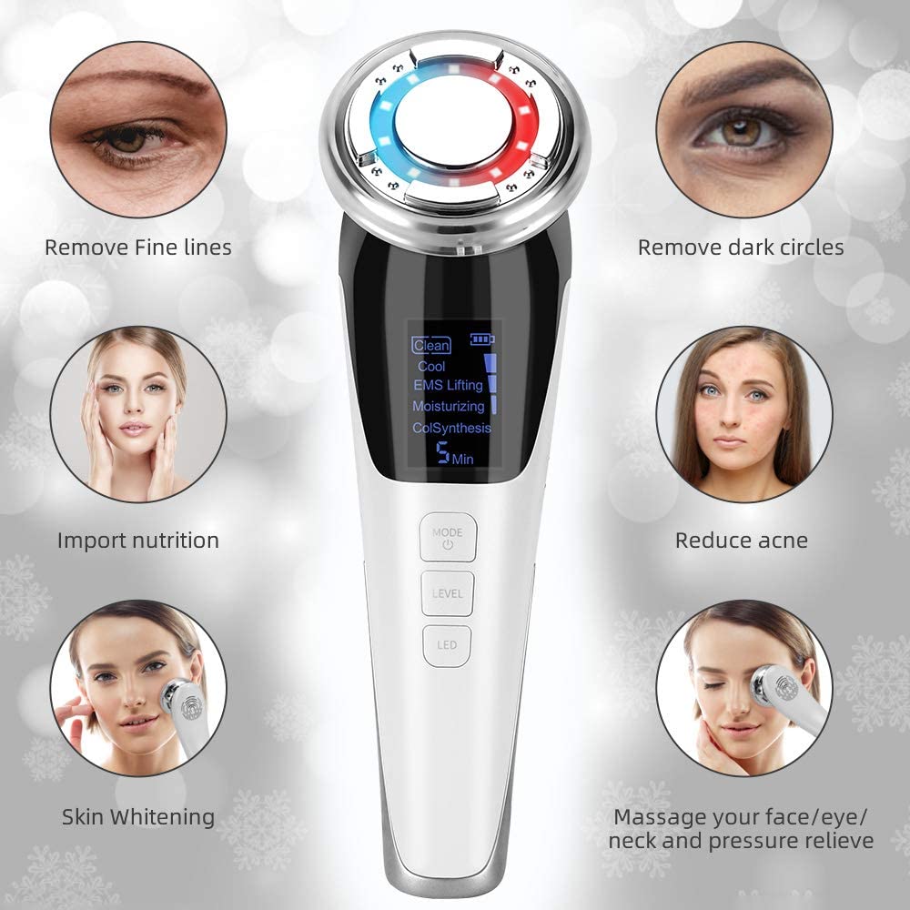 Facial Massager Ultrasonic Vibration Wrinkle