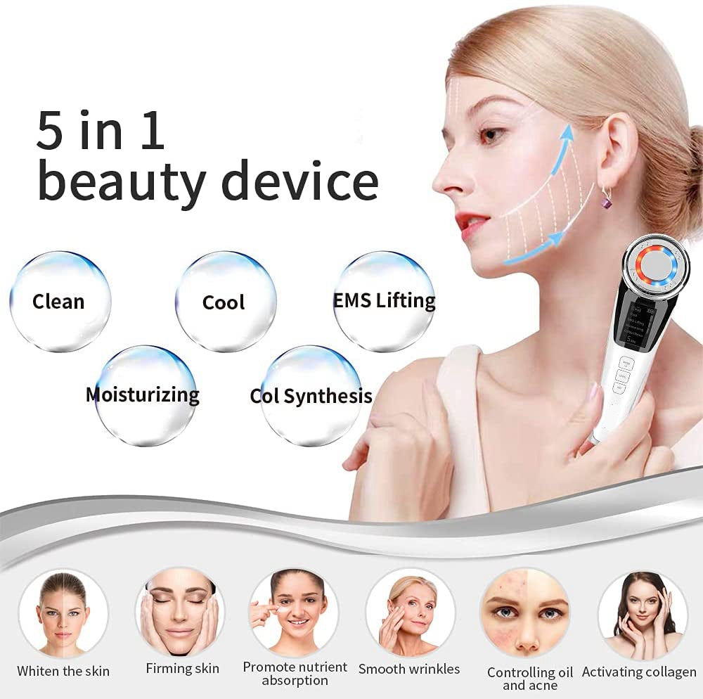 Facial Massager Ultrasonic Vibration Wrinkle