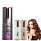 LCD Display Cordless Hair Curler Rollers Rotating