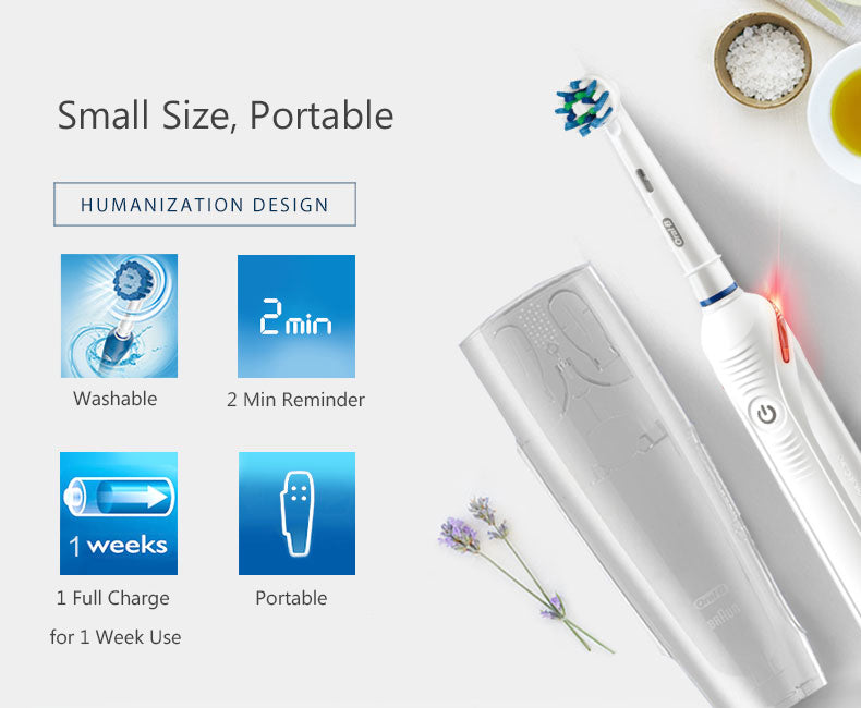 Oral B Pro2000 Smart Electric Toothbrushes D20524 3D Sonic - TEXVIN