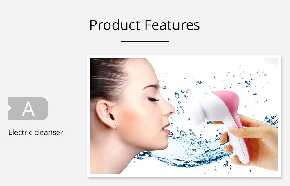 5-1 Electric Multi-Purpose Facial Cleansing Facial Cleanser - TEXVIN