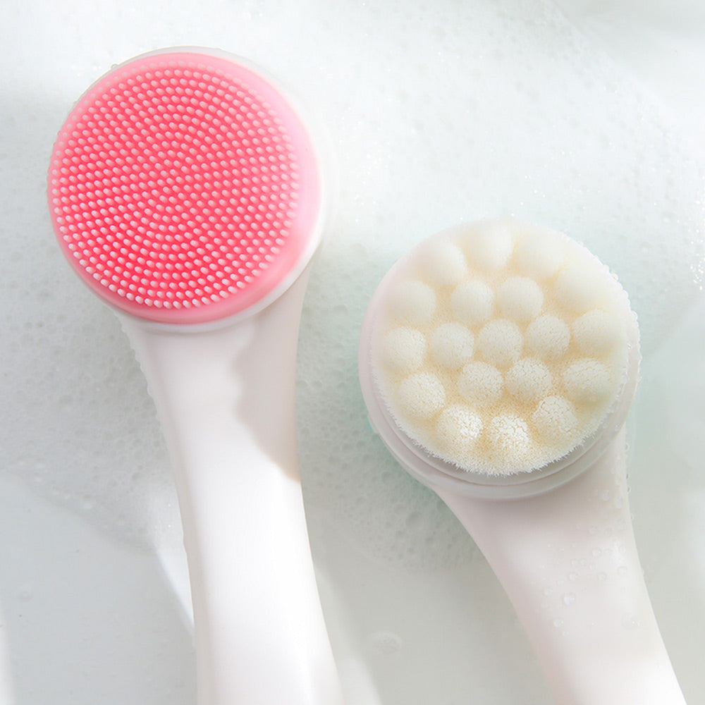 Silicone Facial Cleansing Scrub Exfoliating Freckles Facial Cleansing Brush Beauty Tools