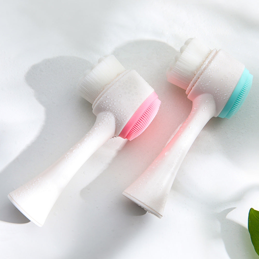 Silicone Facial Cleansing Scrub Exfoliating Freckles Facial Cleansing Brush Beauty Tools