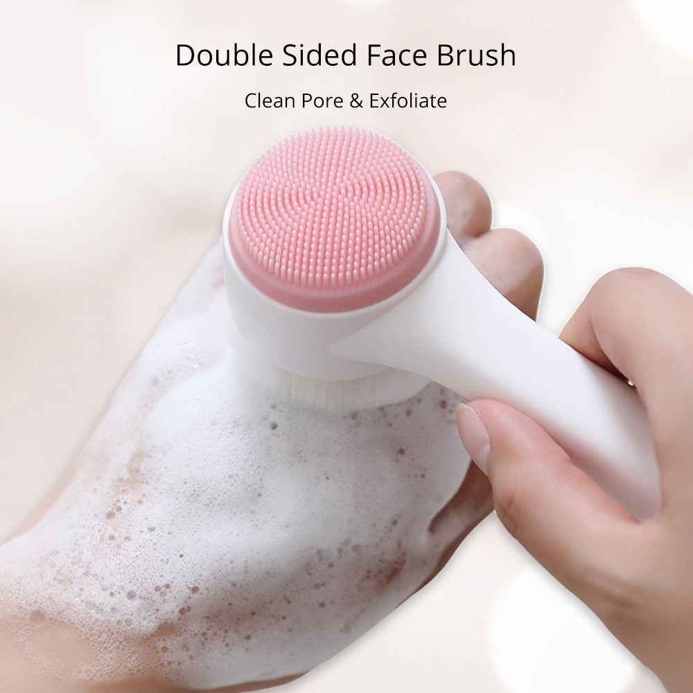 Silicone Facial Cleansing Scrub Exfoliating Freckles Facial Cleansing Brush Beauty Tools