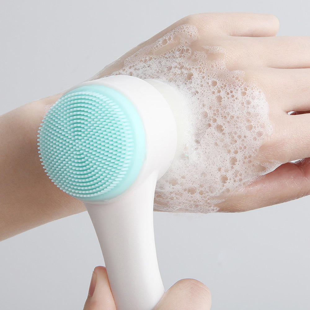 Silicone Facial Cleansing Scrub Exfoliating Freckles Facial Cleansing Brush Beauty Tools